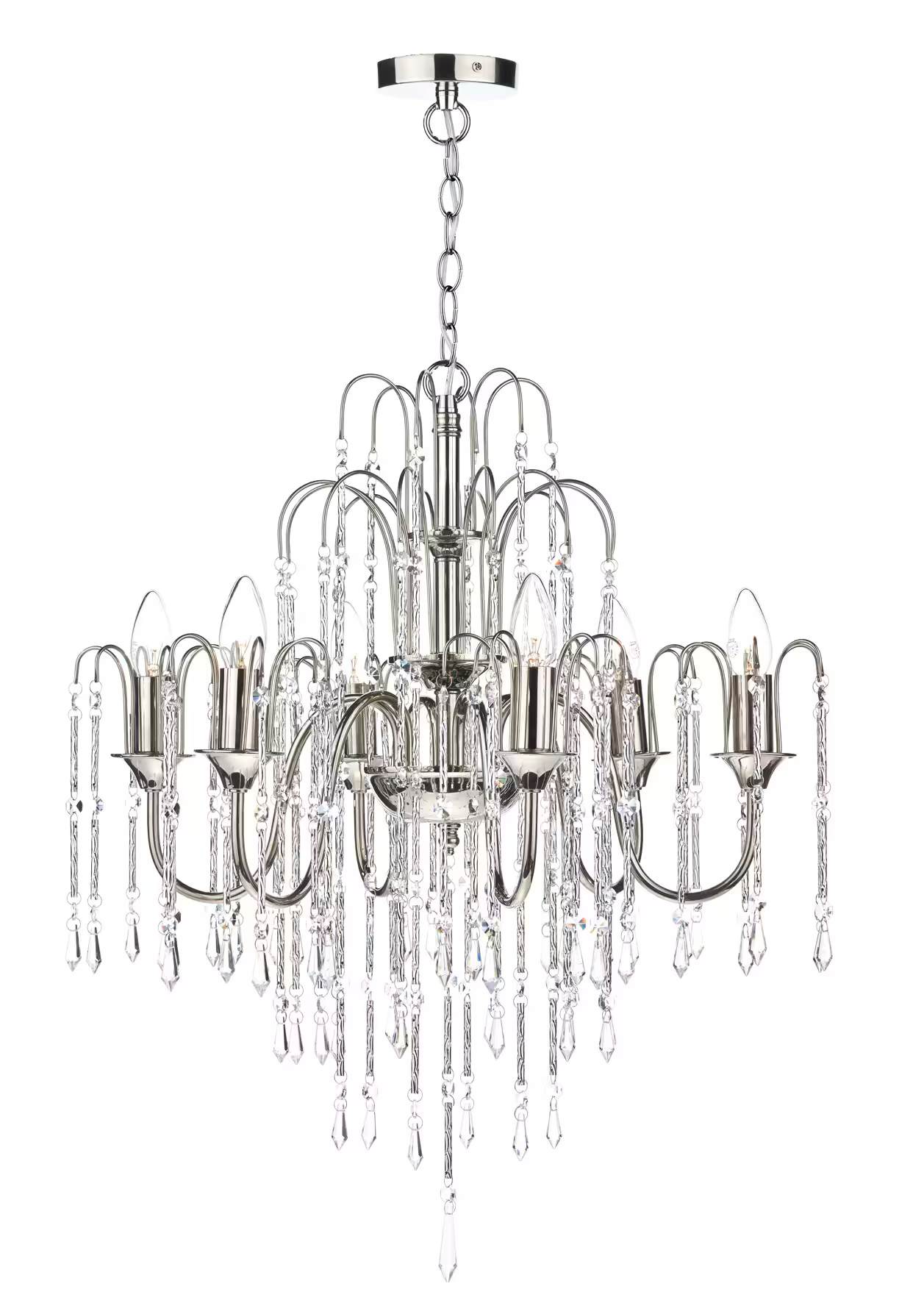 Daniella 6-Light Dual Mount Chandelier