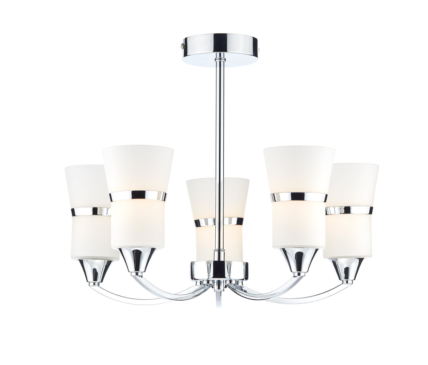 Dublin 5-Light Semi Flush