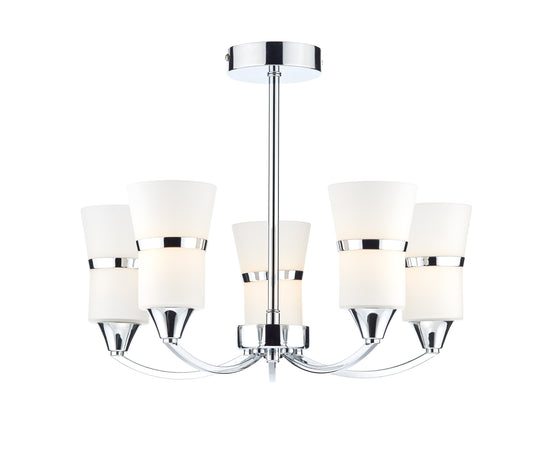Dublin 5-Light Semi Flush