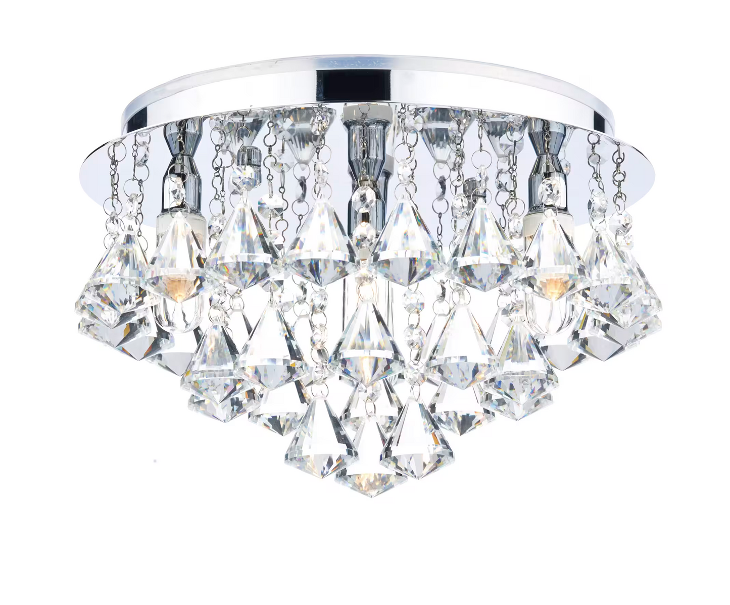 Fringe 4-Light Flush Mount