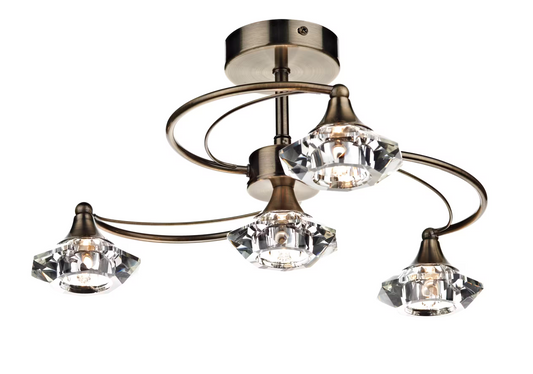 Luther 4-Light Flush Mount