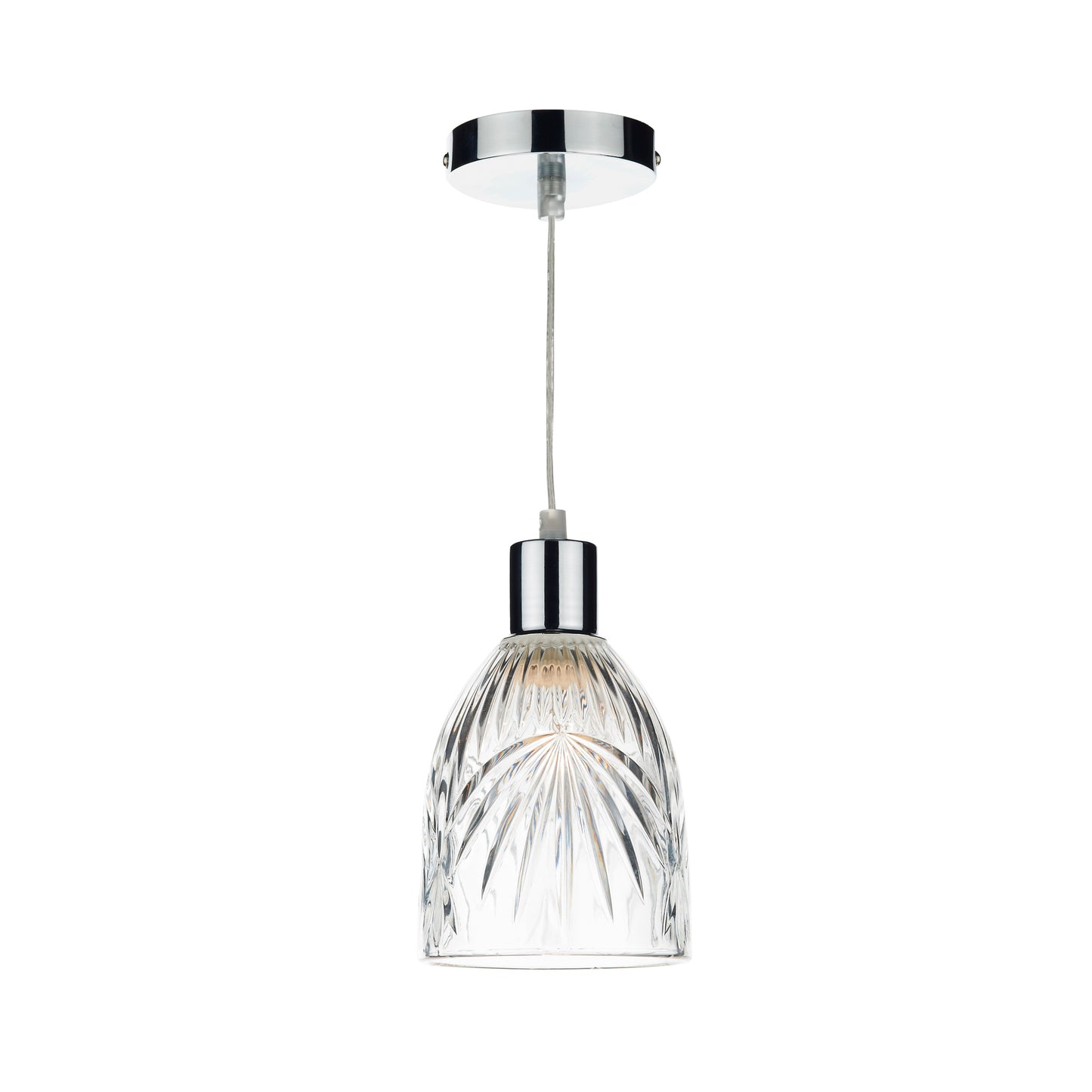 Motif Clear Glass Pendant