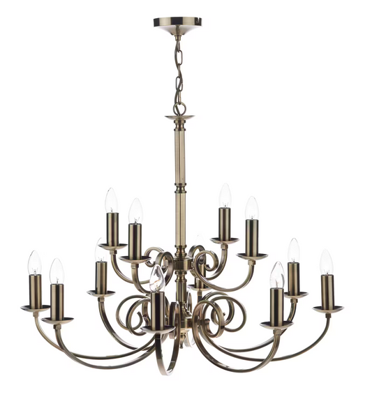 Murray Murray 12-Light Chandelier