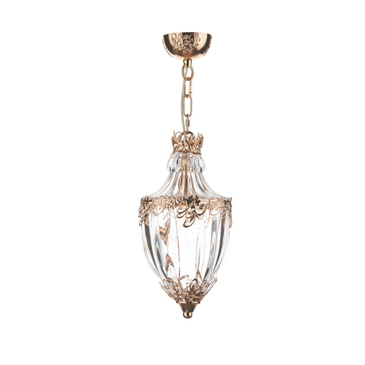 Ottoman One-Light French Gold Pendant