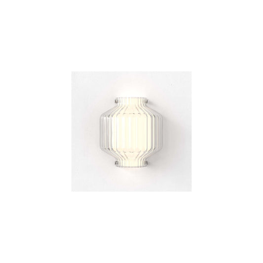 Toro Clear Glass Wall Light