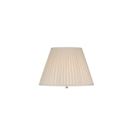 43cm Cotton Tapered Drum Shade Taupe