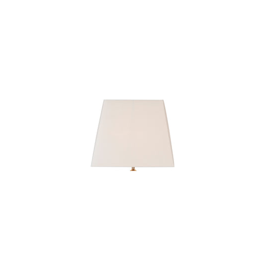 Ivory Silk Tapered Square Shade