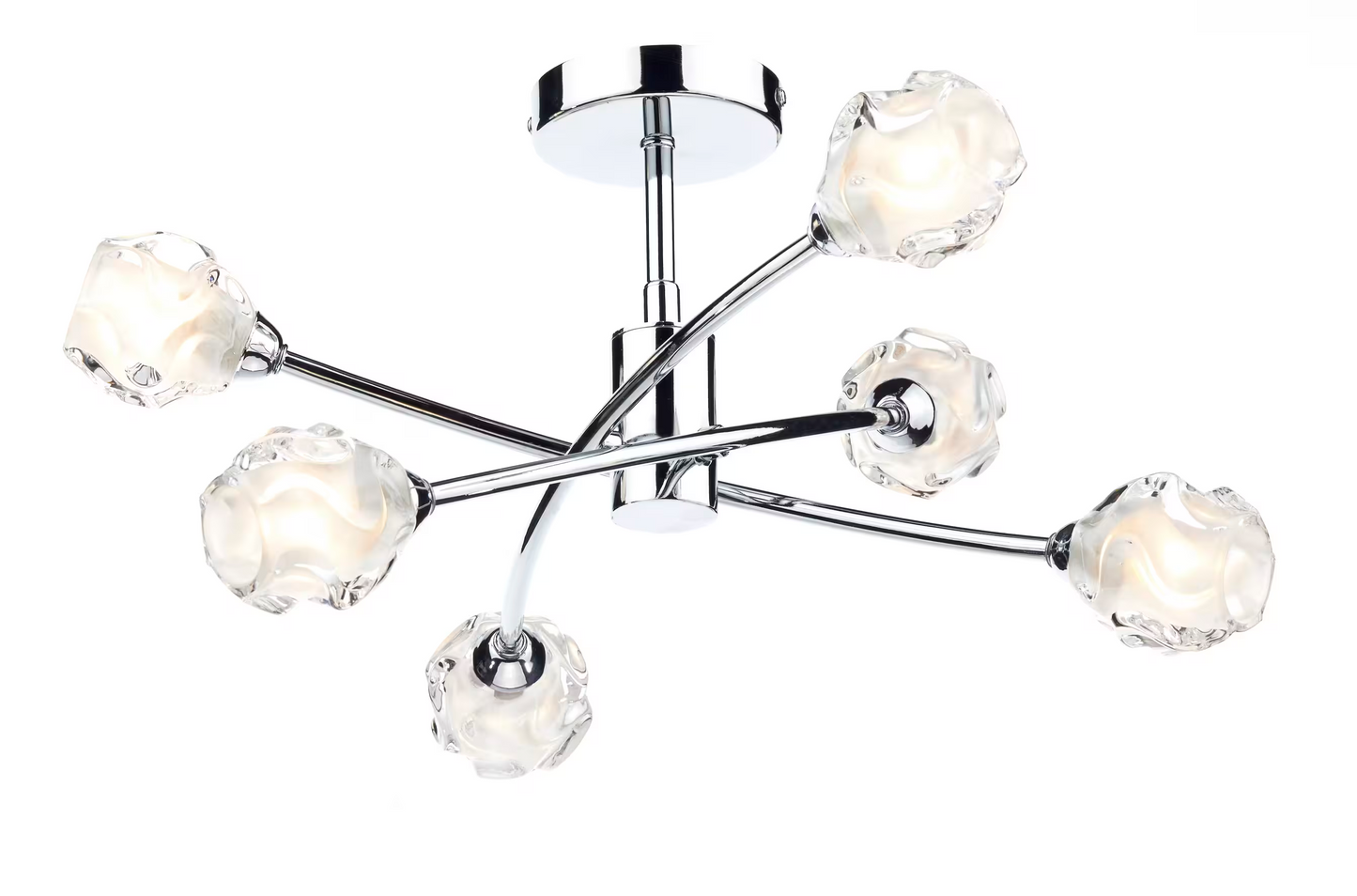 Seattle 6-Light Semi Flush
