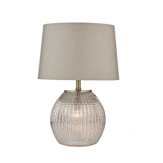 Sonia Table Lamp Antique Silver