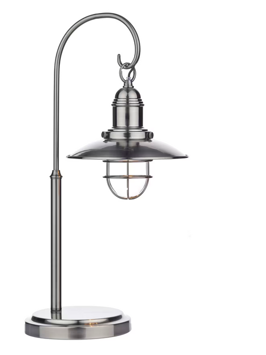 Terrace Table Lamp Antique Chrome
