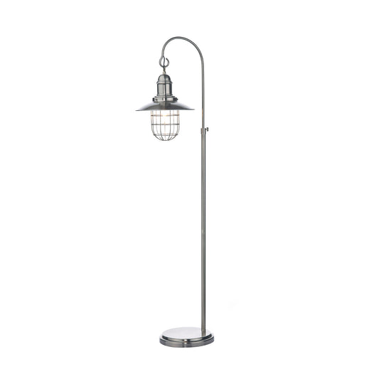 Terrace Floor Lamp Antique Chrome