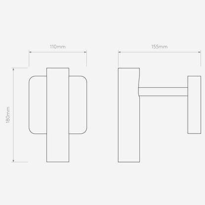 Astro Leda Wall Spotlight