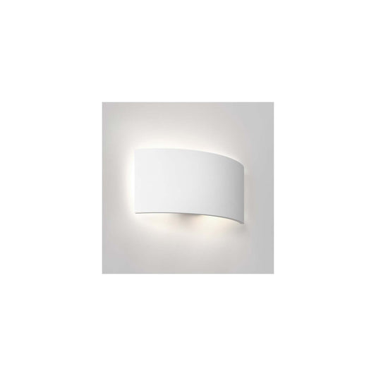 Comino 320 Wall Light in Plaster White