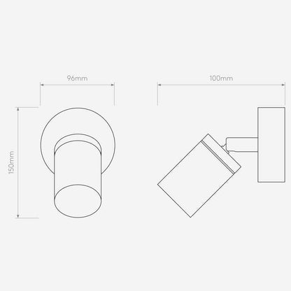 Astro Dartmouth Single Outdoor Wall Light