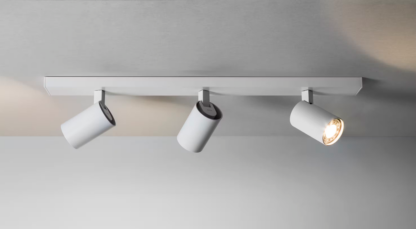 Ascoli Triple Bar Ceiling Spotlights