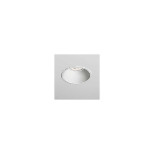 Minima Round Recessed Downlight with LED Interior - Textured White