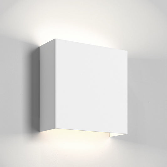 Tile 170 Phase Wall Light in Matt White