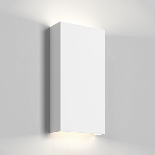 Tile 170 Tall Phase Wall Light in Matt White