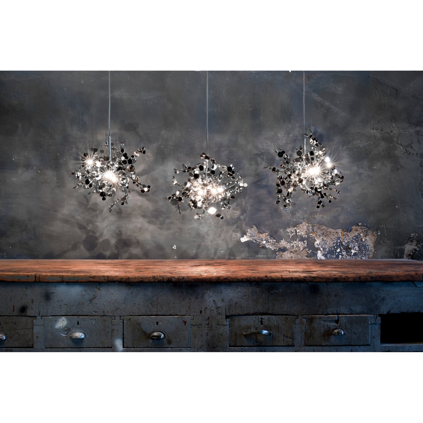 Argent 4 Linear Multi Light LED Pendant