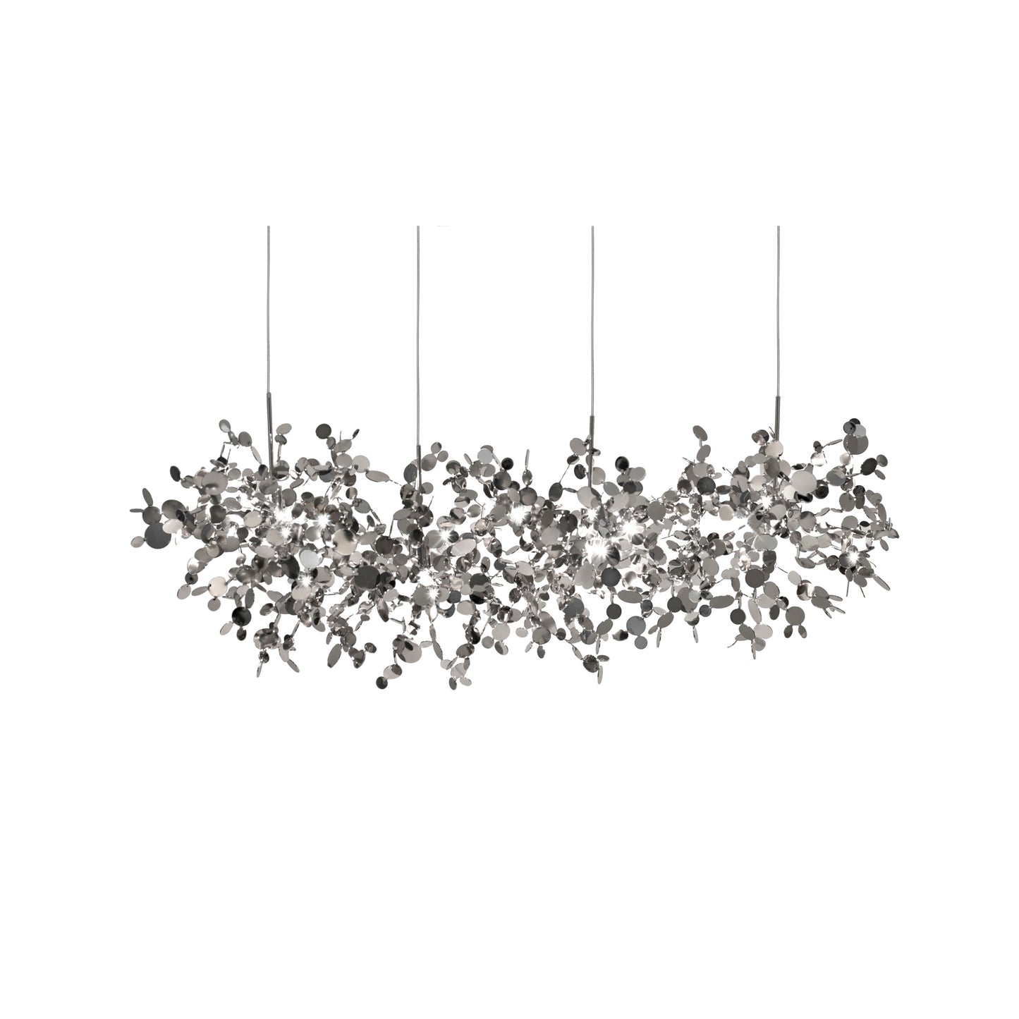 Argent 4 Linear Multi Light LED Pendant
