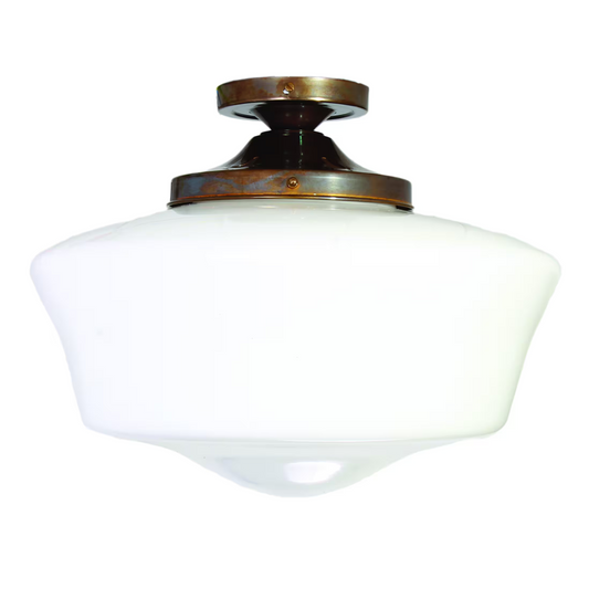 Schoolhouse Flush Ceiling Light Fitting