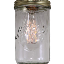Mullan Lighting Jam Jar Flush Ceiling Light