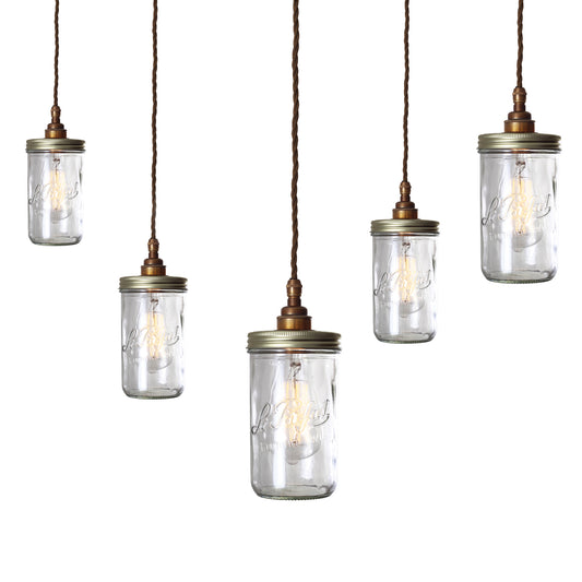 Mullan Lighting Jam Jar Pendant
