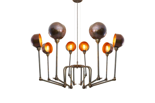 San Jose 8-Light Adjustable Modern Chandelier