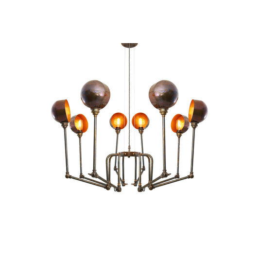 San Jose 8-Light Adjustable Modern Chandelier with Adjustable Arms
