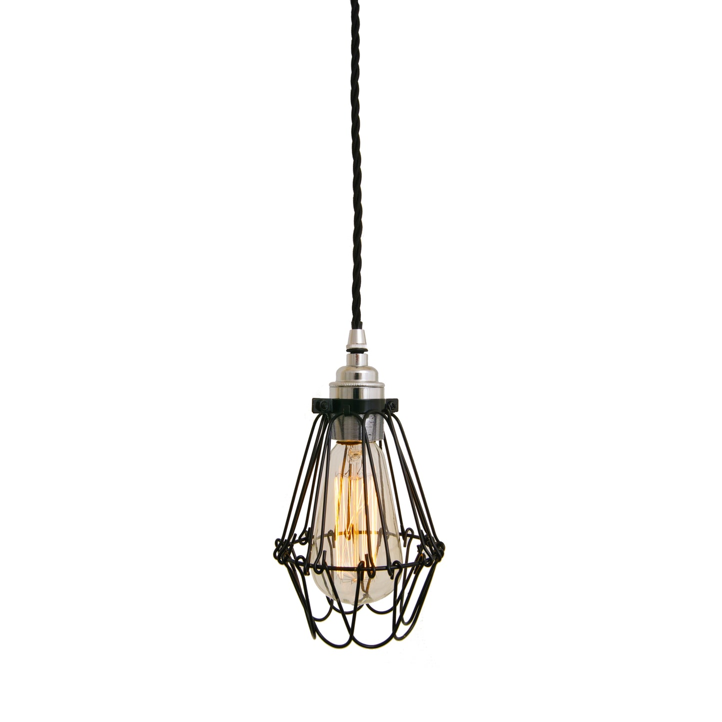 Praia Industrial Cage Pendant Light