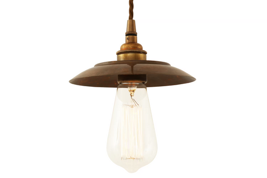 Reznor Industrial Dish Pendant
