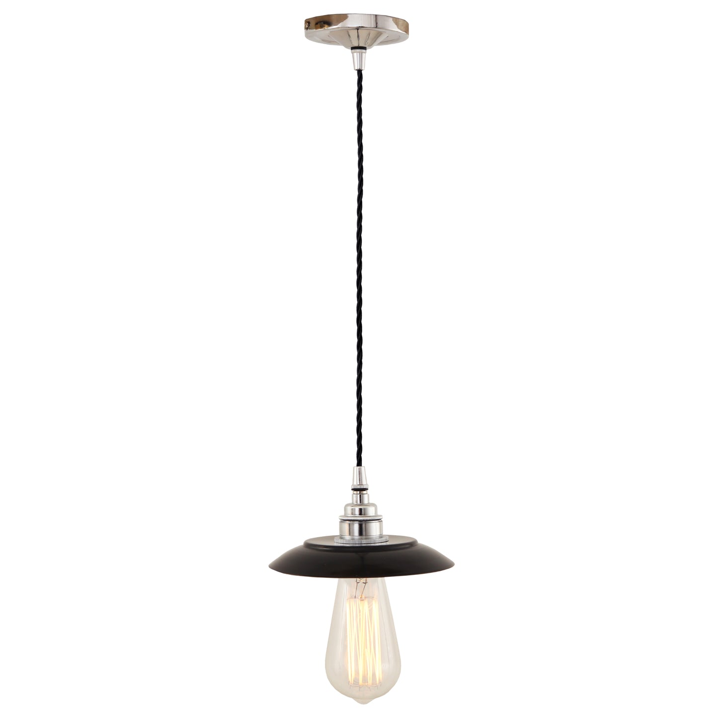 Reznor Industrial Dish Pendant