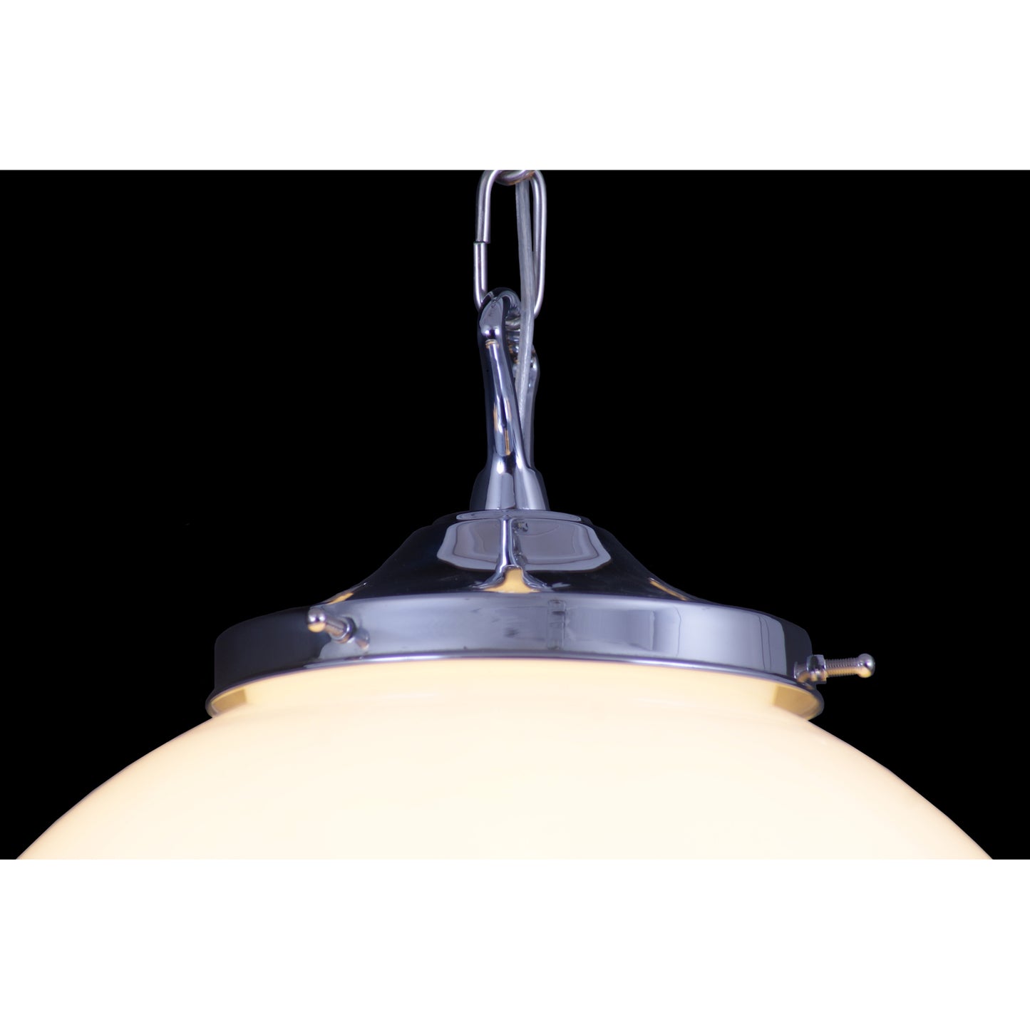 Yerevan Opal Glass Globe Pendant