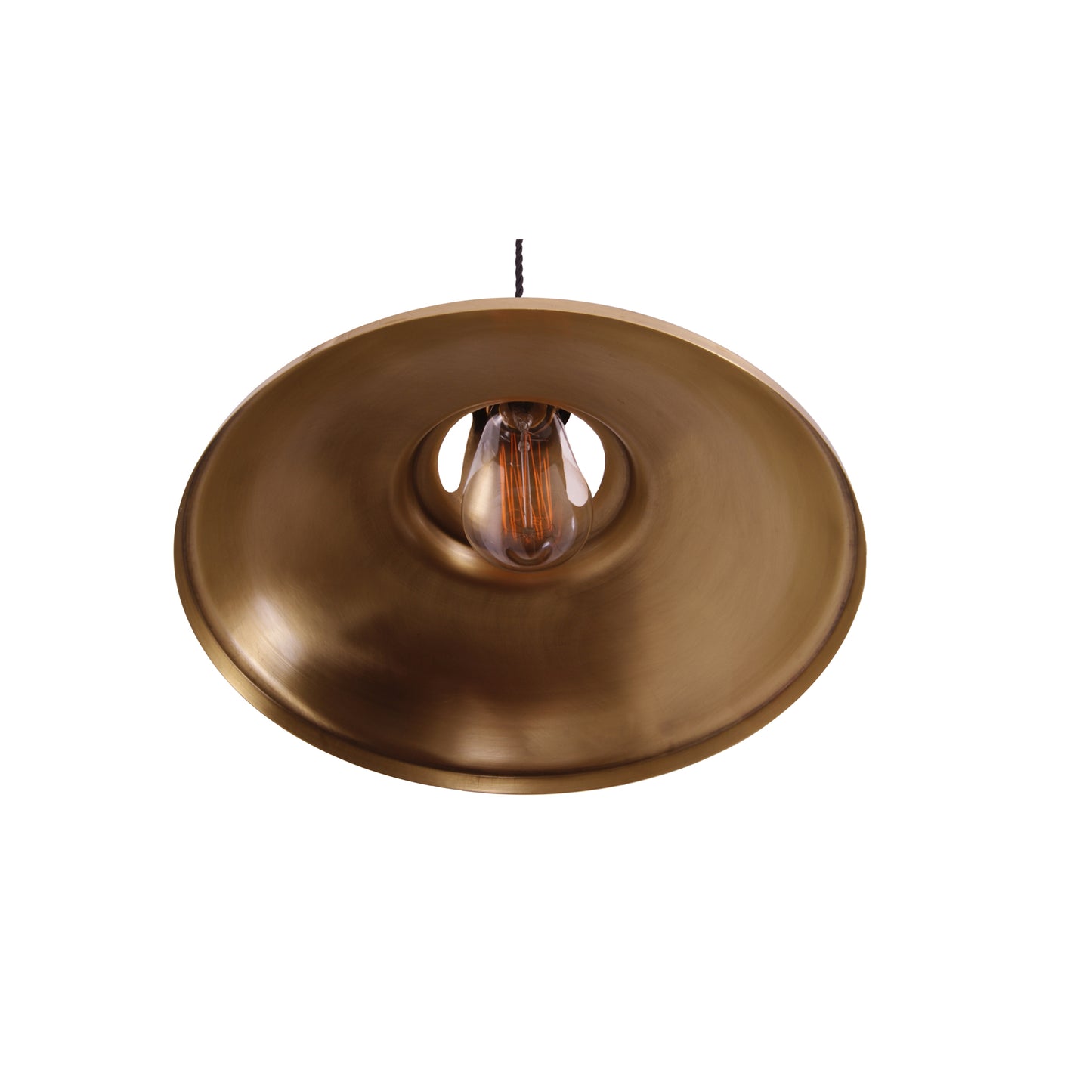 Geneva Industrial Brass Pendant