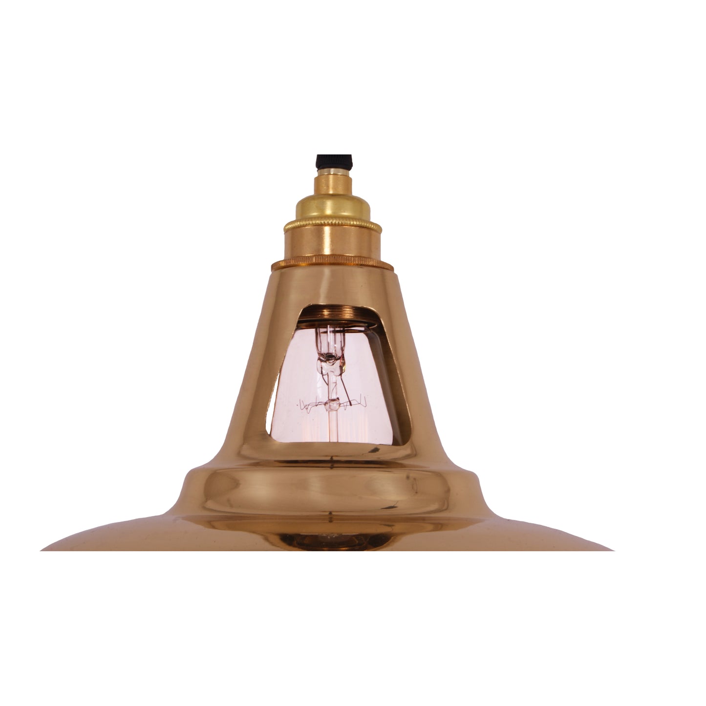 Geneva Industrial Brass Pendant