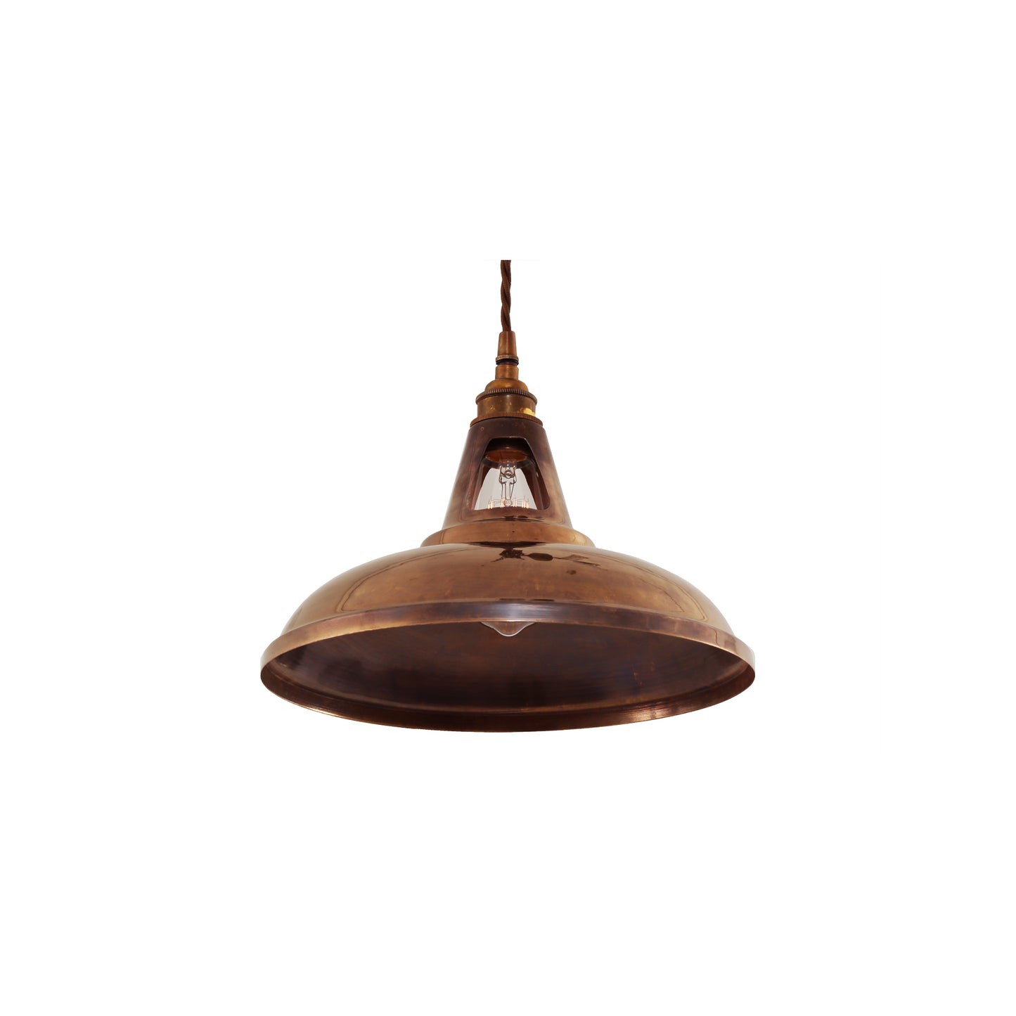 Geneva Industrial Brass Pendant
