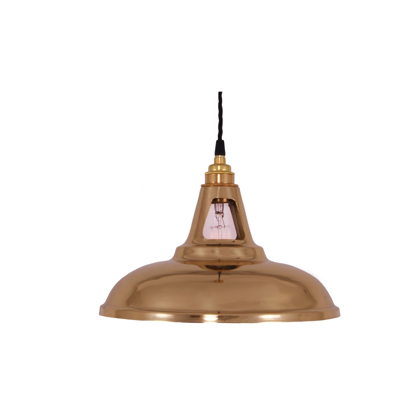 Geneva Industrial Brass Pendant