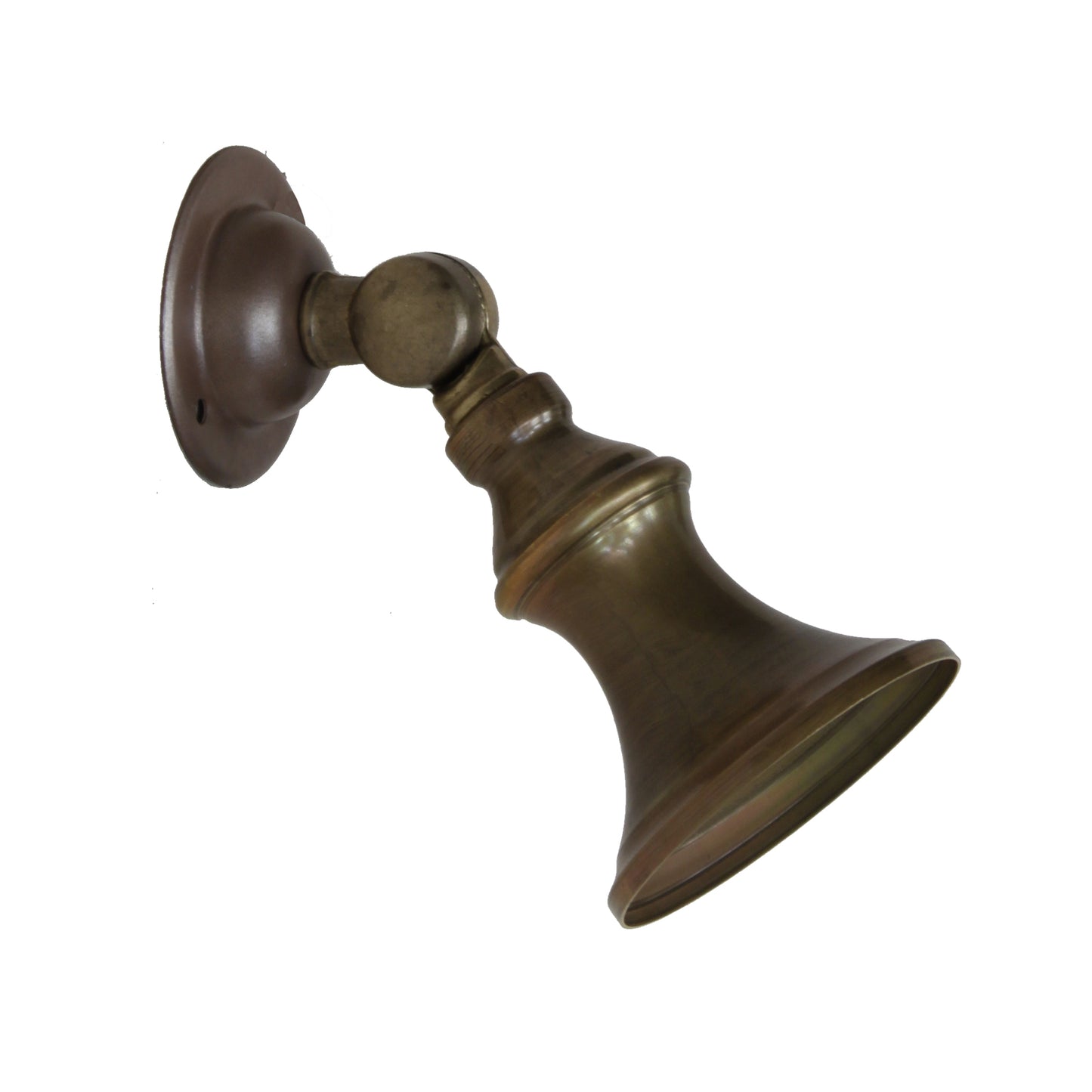 Accra Small Traditional Brass Spotlight
