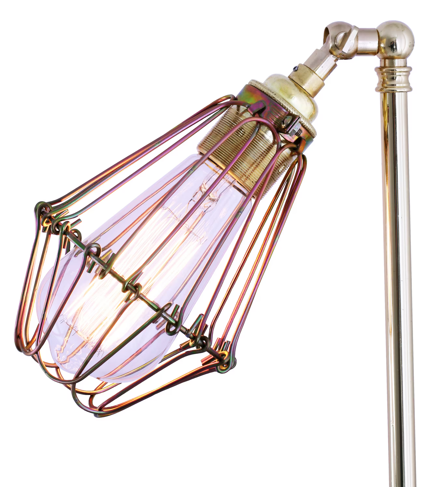 Praia Cage Industrial Table Lamp