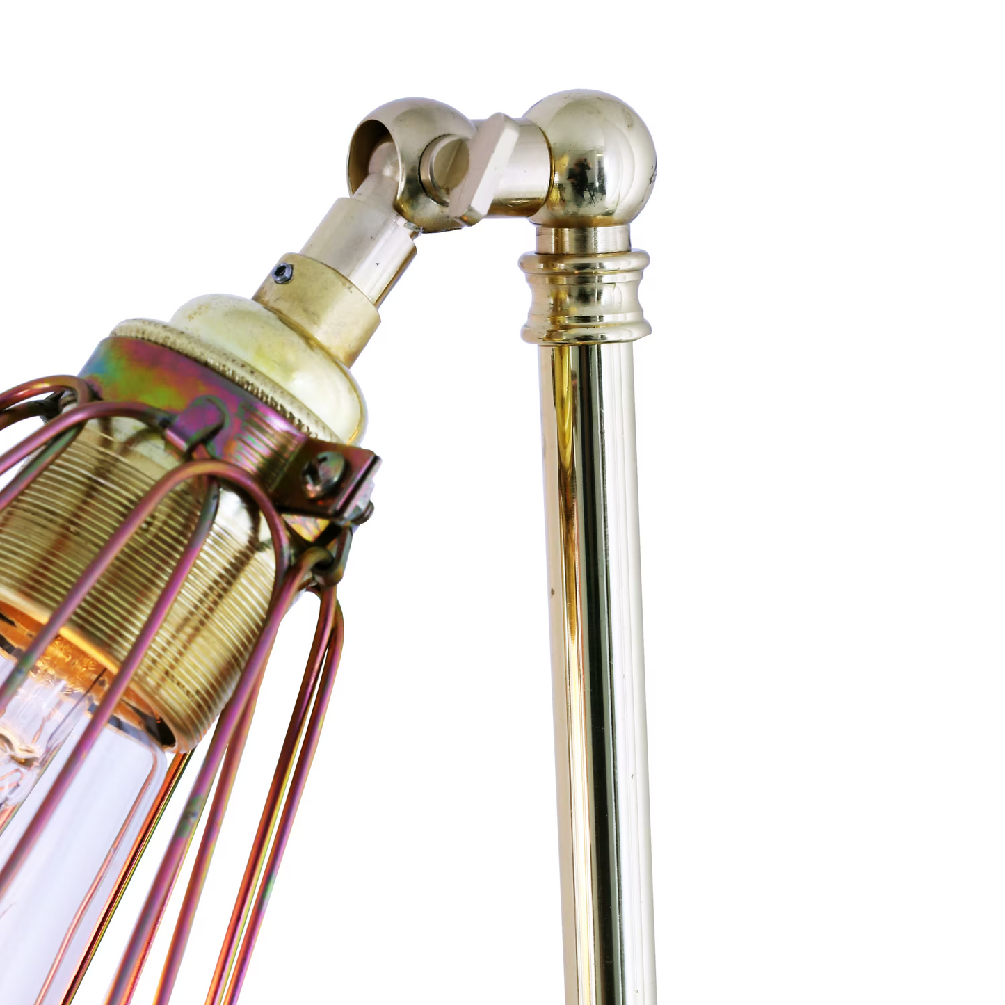 Praia Cage Industrial Table Lamp