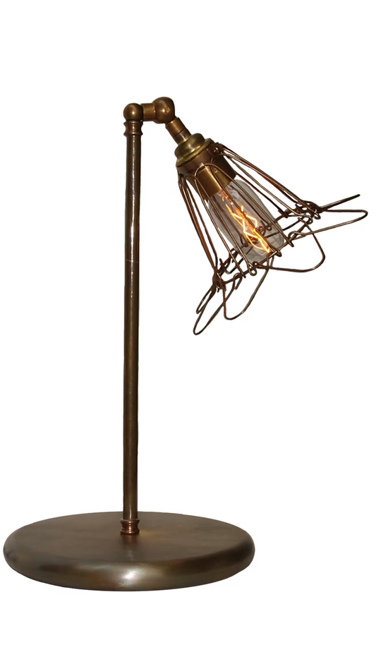 Praia Cage Industrial Table Lamp