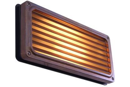 Mullan Lighting Agher Recessed Grill Wall Light
