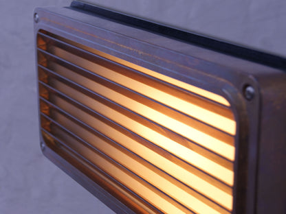 Mullan Lighting Agher Recessed Grill Wall Light