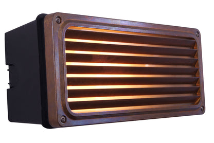 Mullan Lighting Agher Recessed Grill Wall Light
