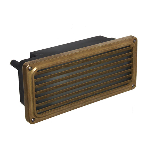 Agher Recessed Grill Wall Light IP54
