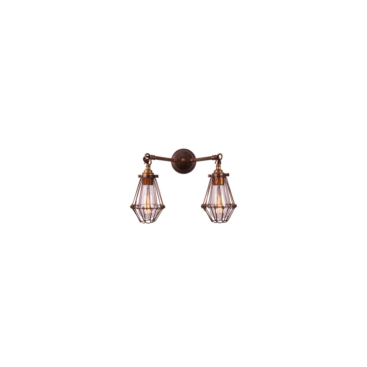 Rigo Double Cage Wall Light