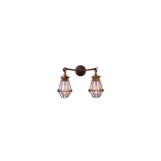 Rigo Double Cage Wall Light