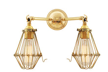 Mullan Lighting Rigo Double Cage Wall Light