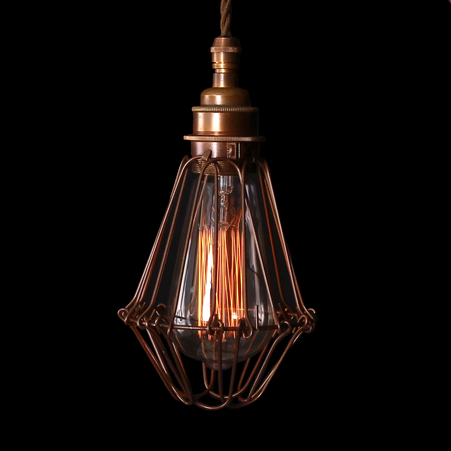 Apoch Vintage Pulley Cage Wall Light