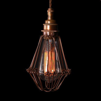 Mullan Lighting Apoch Pulley Cage Wall Light